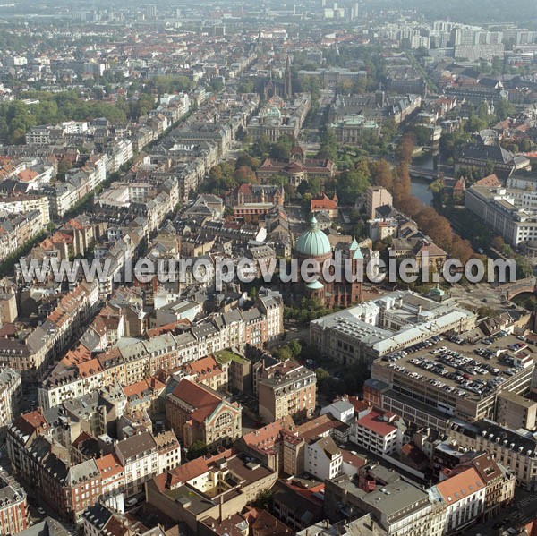 Photo aérienne de Strasbourg