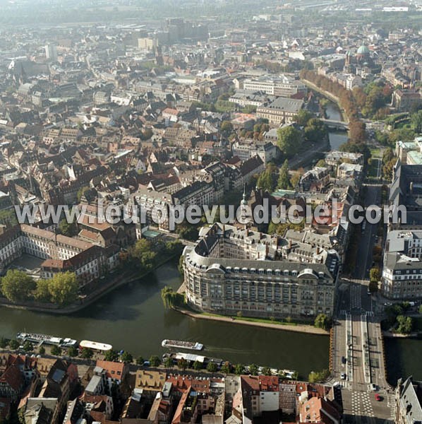 Photo aérienne de Strasbourg