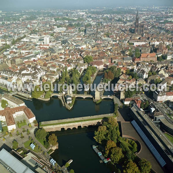 Photo aérienne de Strasbourg