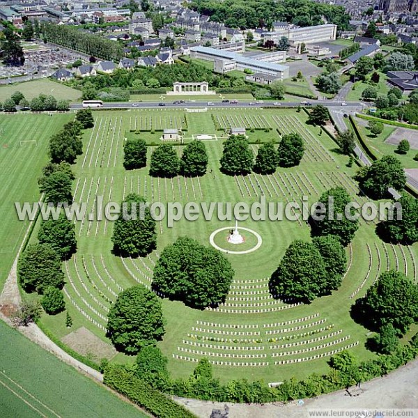 Photo aérienne de Bayeux