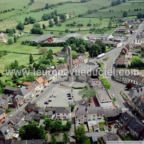 Photo aérienne de Foucarmont