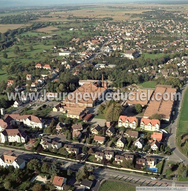 Photo aérienne de Sausheim