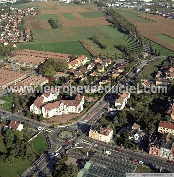 Photo aérienne de Sausheim