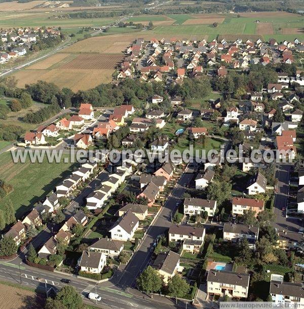 Photo aérienne de Sausheim