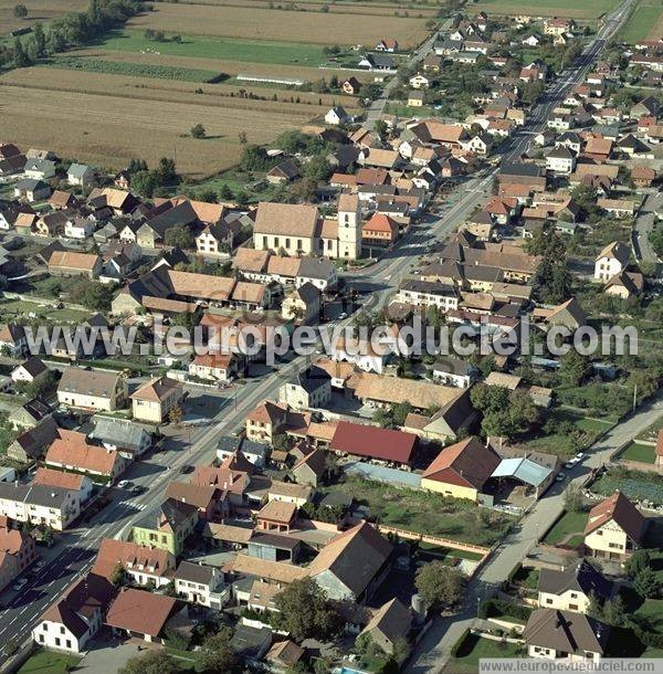 Photo aérienne de Battenheim