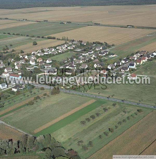 Photo aérienne de Battenheim