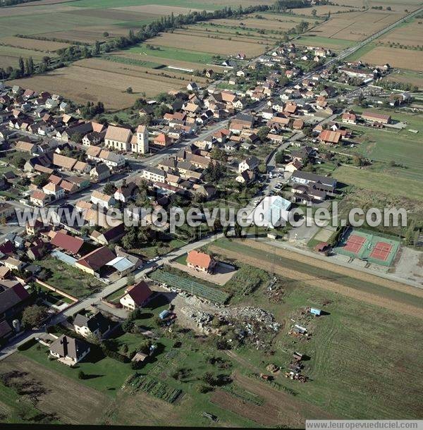 Photo aérienne de Battenheim