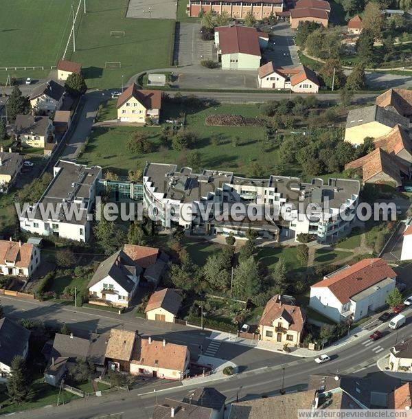 Photo aérienne de Bantzenheim