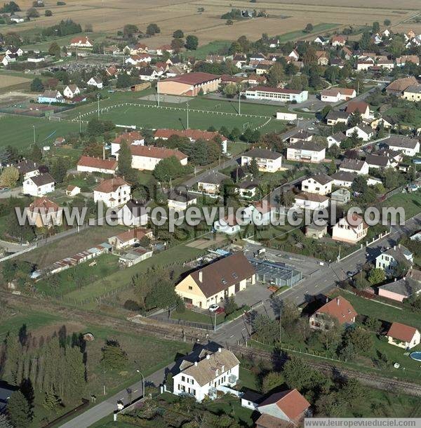 Photo aérienne de Bantzenheim