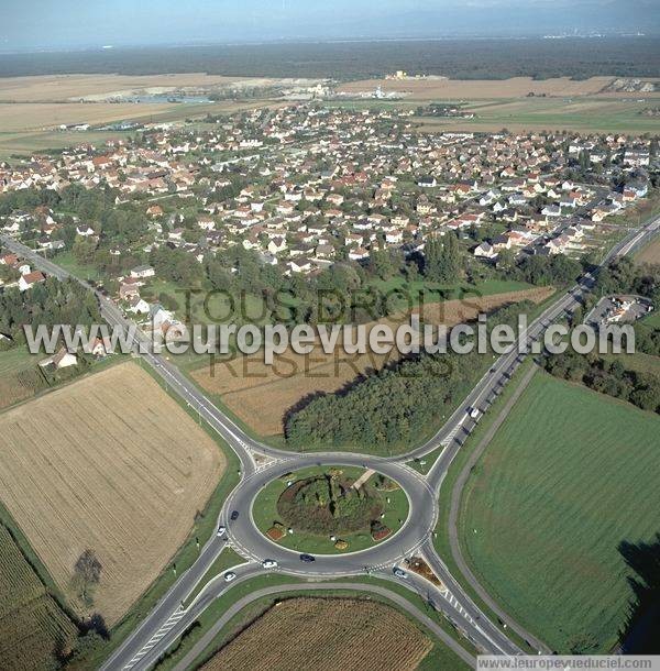 Photo aérienne de Baldersheim