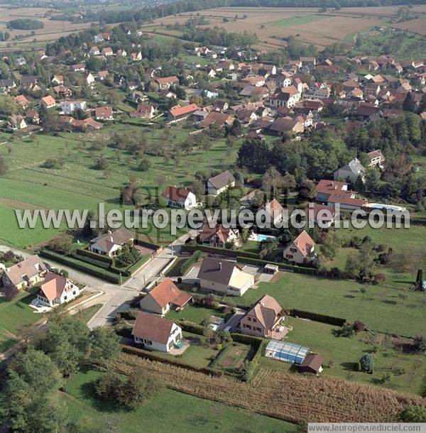 Photo aérienne de Bruebach