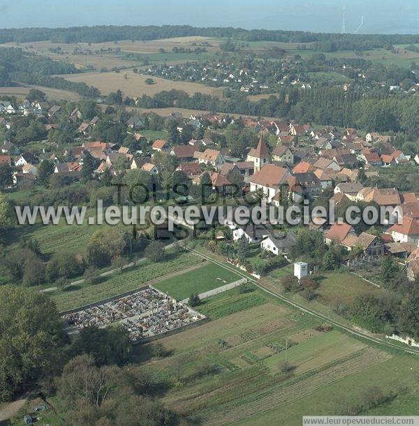 Photo aérienne de Eschentzwiller