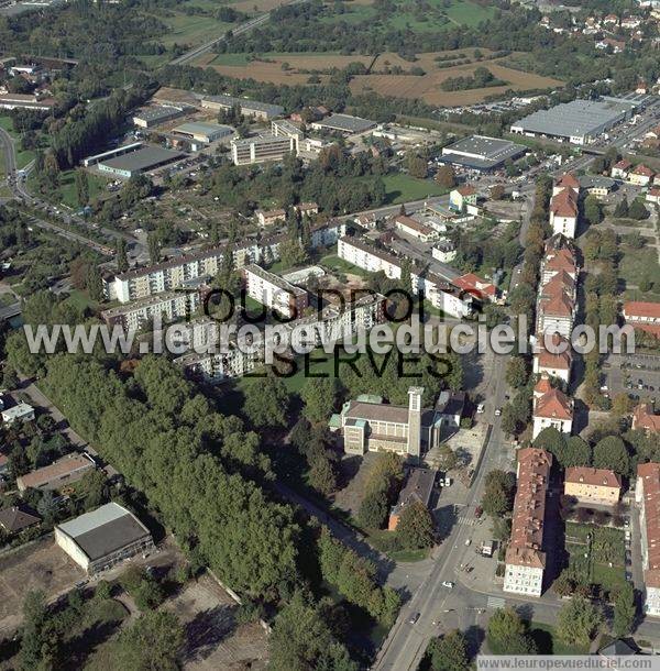 Photo aérienne de Mulhouse