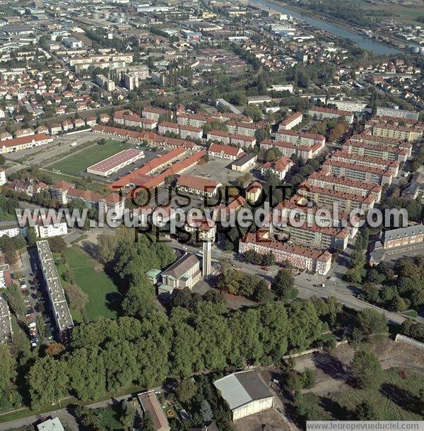 Photo aérienne de Mulhouse