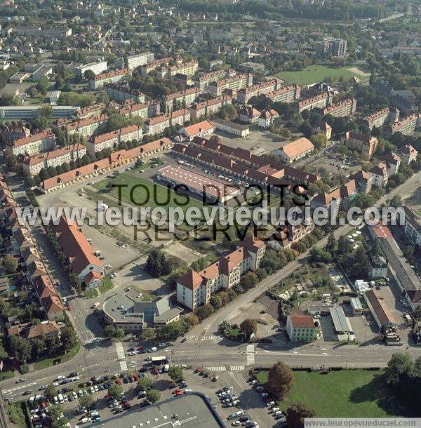 Photo aérienne de Mulhouse