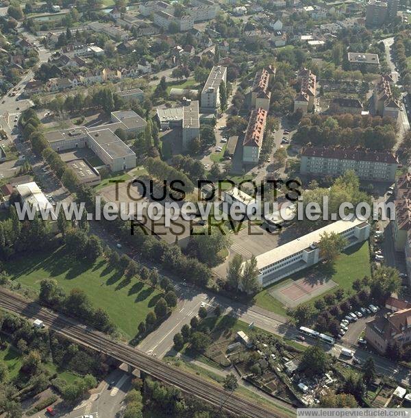 Photo aérienne de Mulhouse