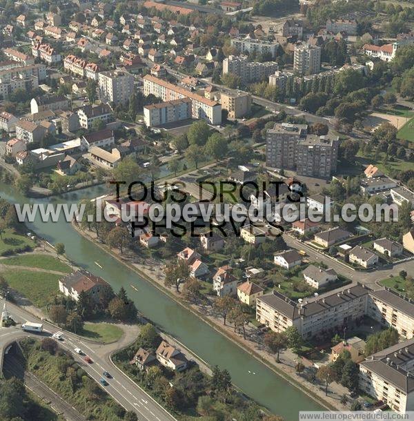 Photo aérienne de Mulhouse