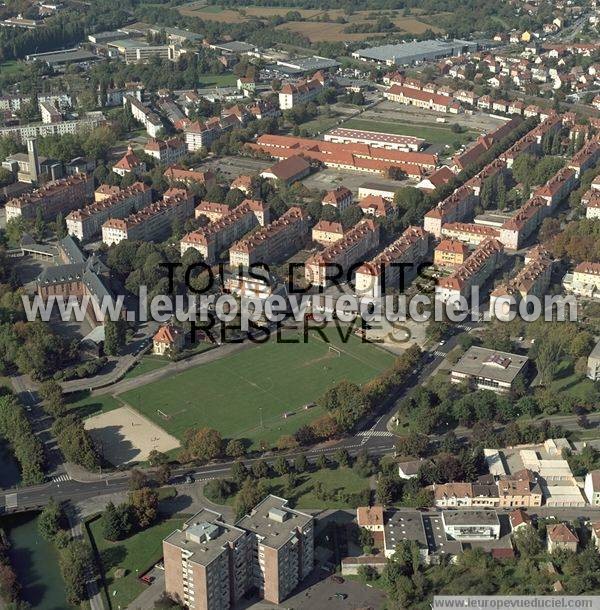 Photo aérienne de Mulhouse