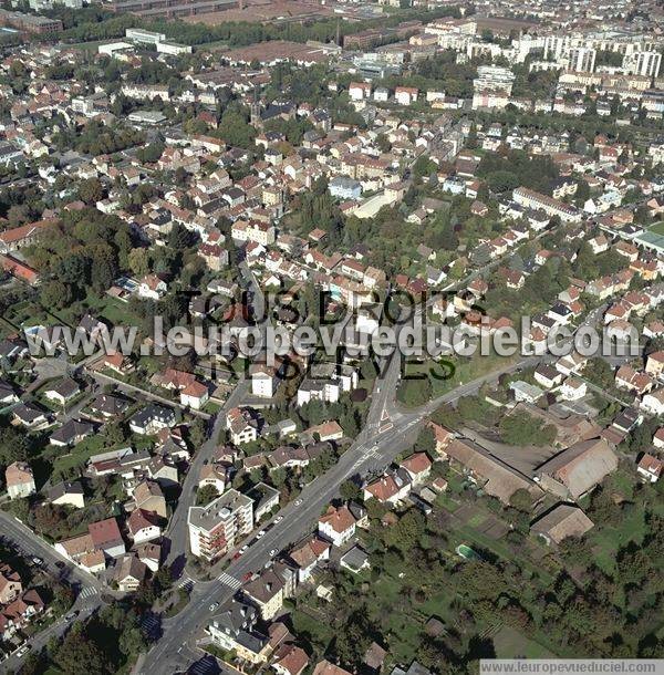 Photo aérienne de Mulhouse