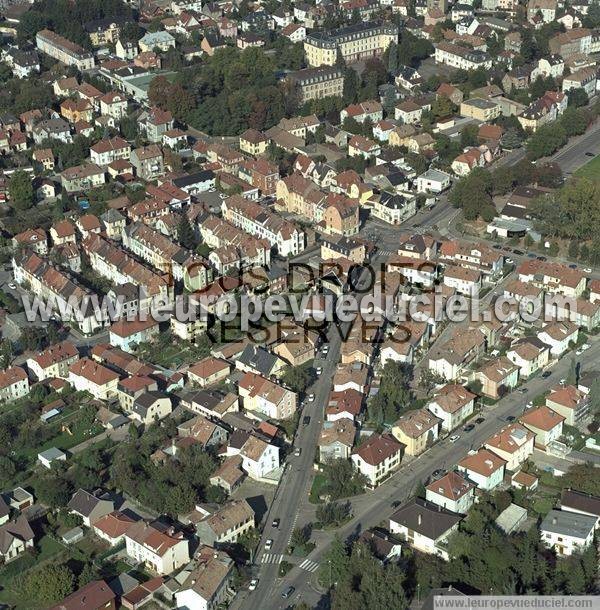 Photo aérienne de Mulhouse