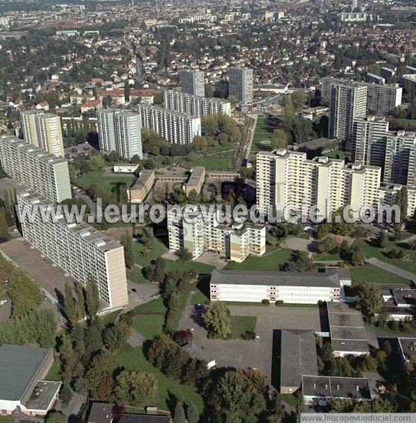 Photo aérienne de Mulhouse