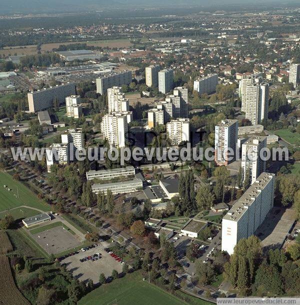 Photo aérienne de Mulhouse