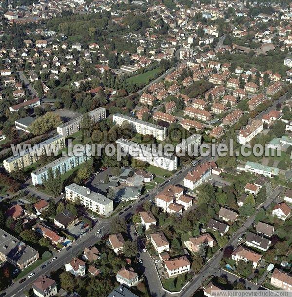 Photo aérienne de Mulhouse