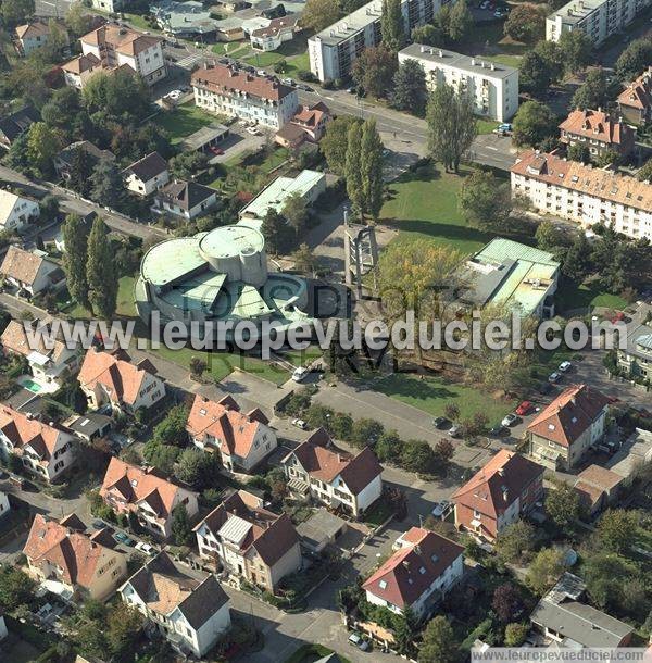 Photo aérienne de Mulhouse