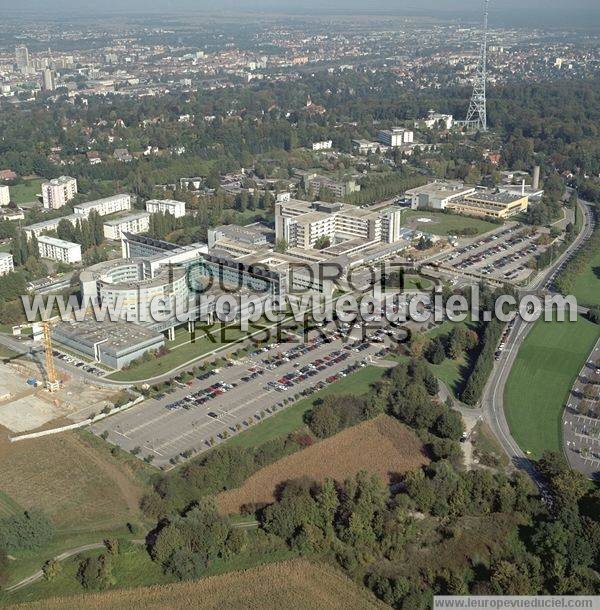 Photo aérienne de Mulhouse