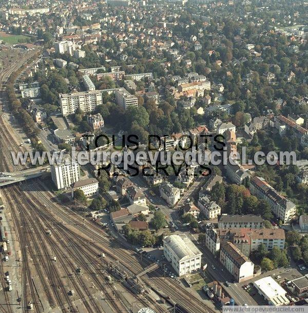 Photo aérienne de Mulhouse