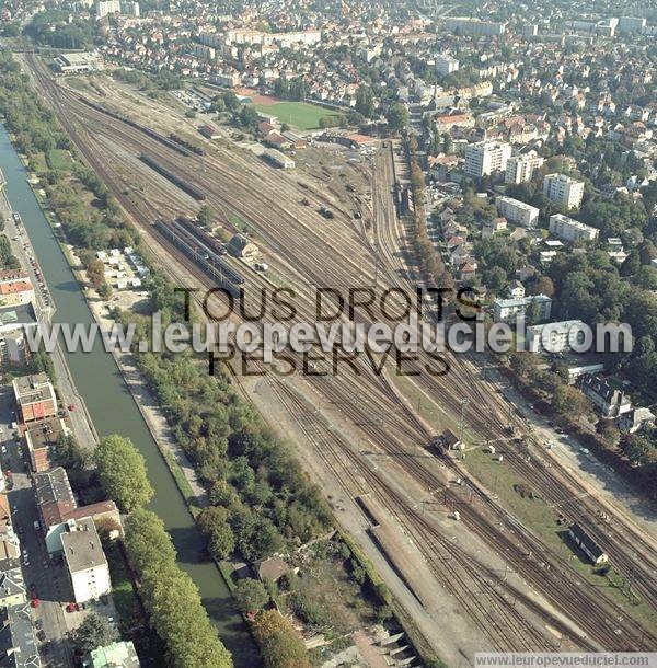 Photo aérienne de Mulhouse