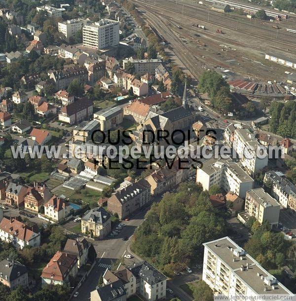 Photo aérienne de Mulhouse