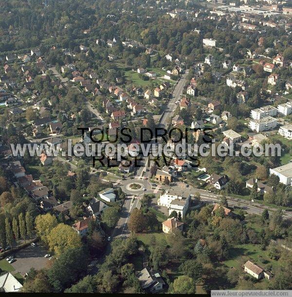 Photo aérienne de Mulhouse