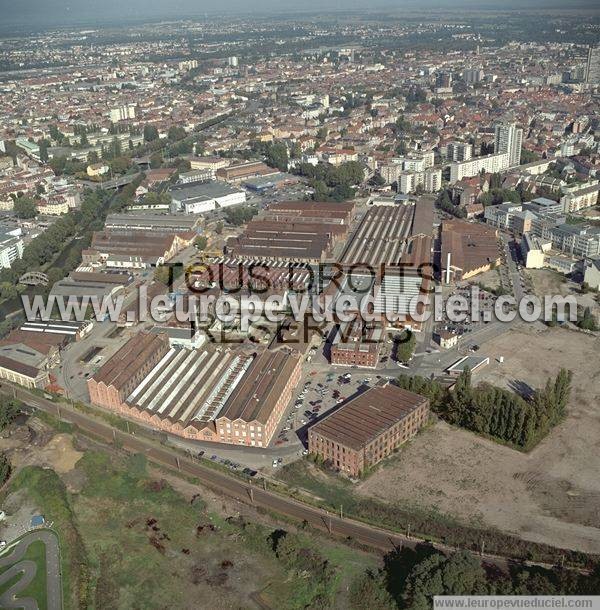 Photo aérienne de Mulhouse