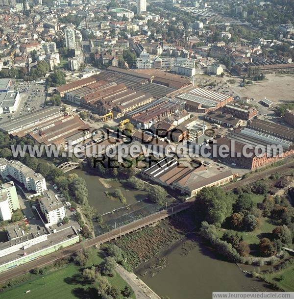 Photo aérienne de Mulhouse