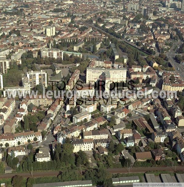 Photo aérienne de Mulhouse