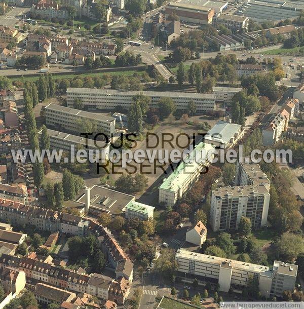 Photo aérienne de Mulhouse