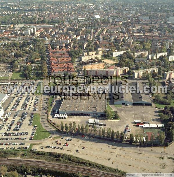 Photo aérienne de Mulhouse