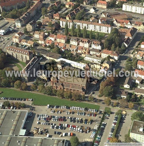 Photo aérienne de Mulhouse