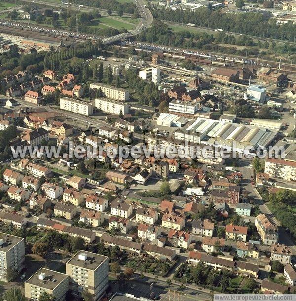 Photo aérienne de Mulhouse