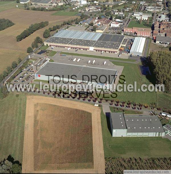 Photo aérienne de Mulhouse