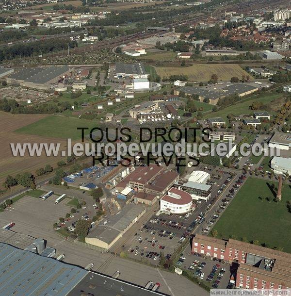 Photo aérienne de Mulhouse