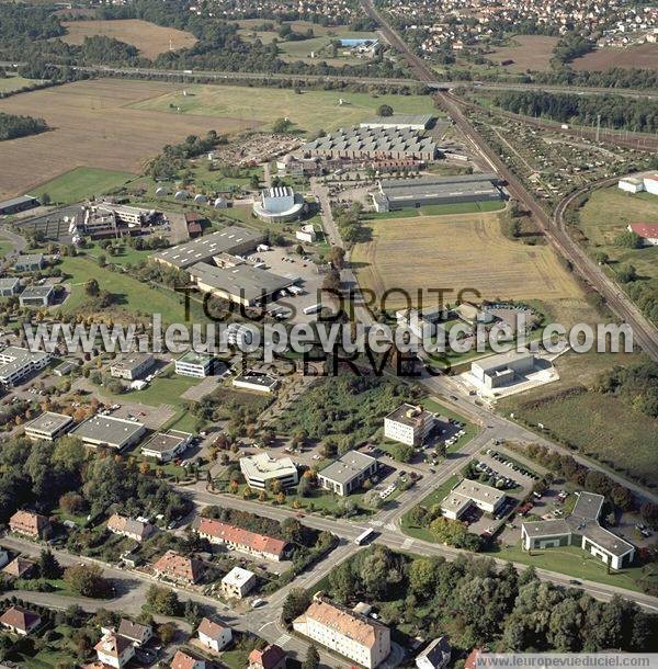 Photo aérienne de Mulhouse