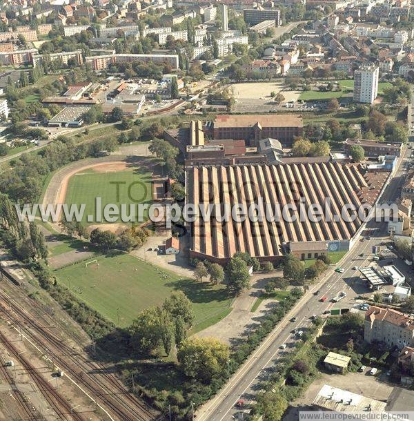 Photo aérienne de Mulhouse