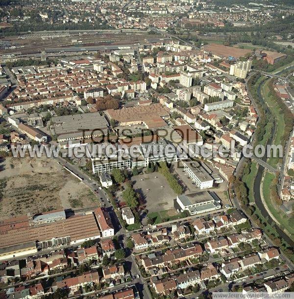 Photo aérienne de Mulhouse