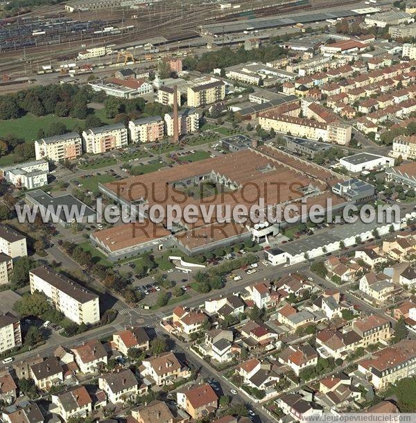 Photo aérienne de Mulhouse