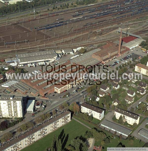 Photo aérienne de Mulhouse