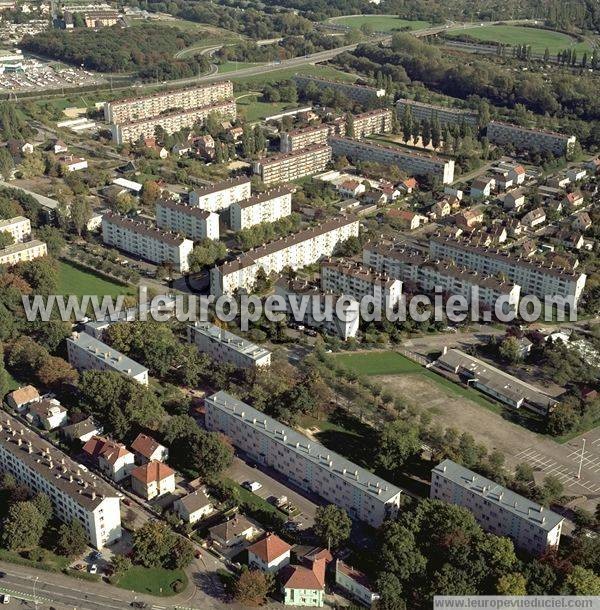 Photo aérienne de Mulhouse