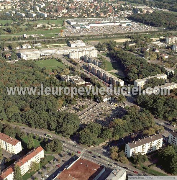 Photo aérienne de Mulhouse