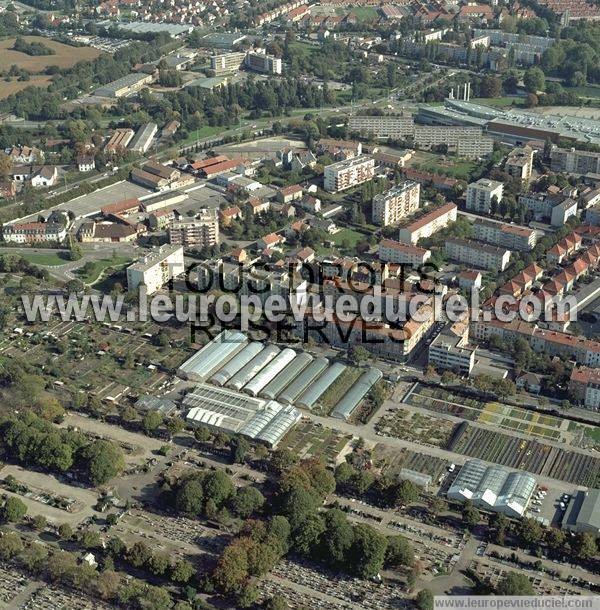 Photo aérienne de Mulhouse